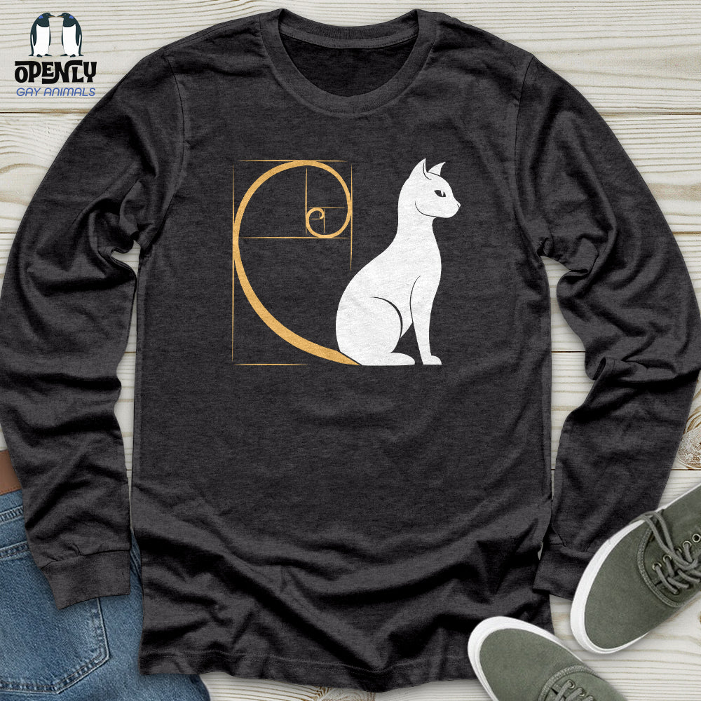 Spiral Cat Unisex Long Sleeve Tee