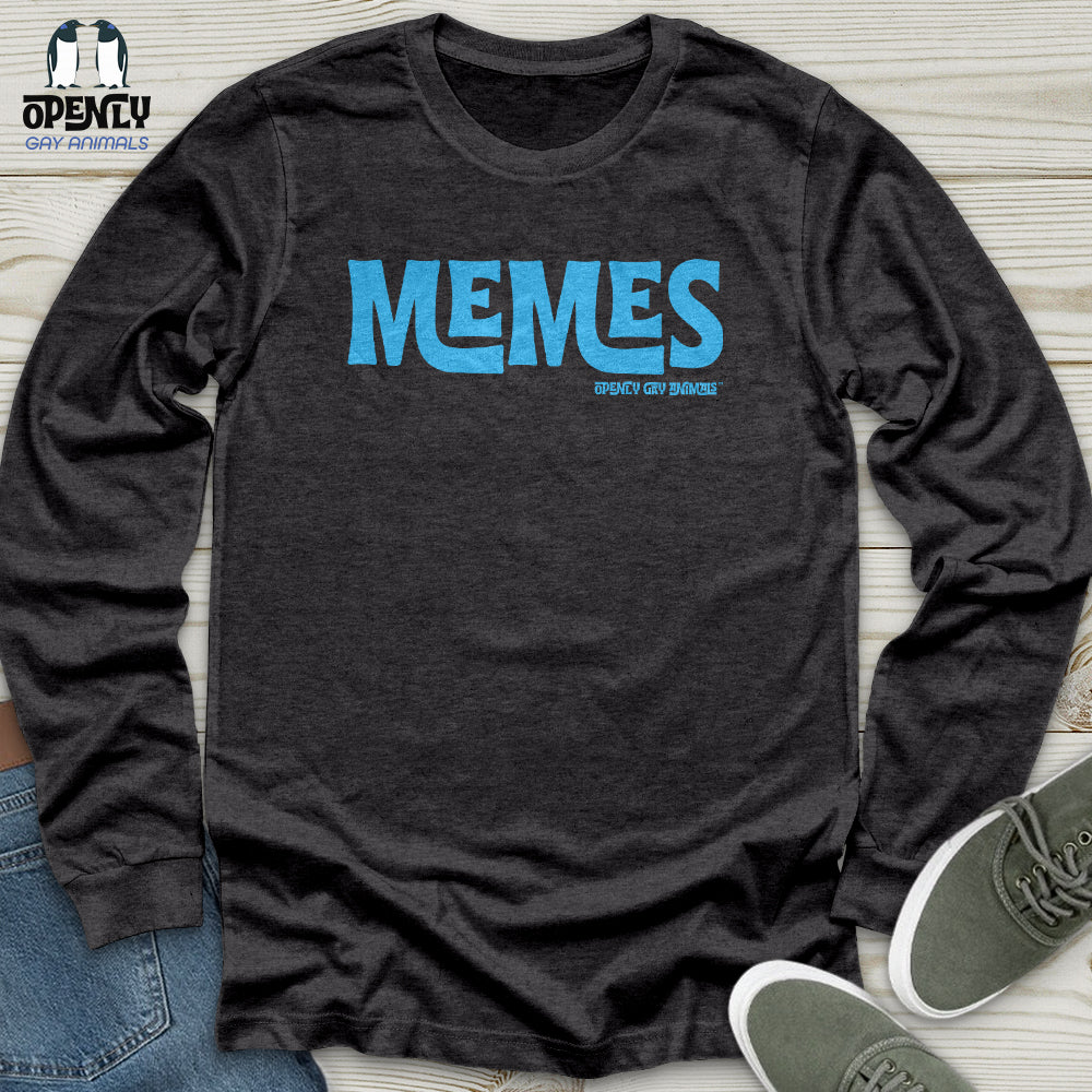 Memes -Blue TM Unisex Long Sleeve Tee
