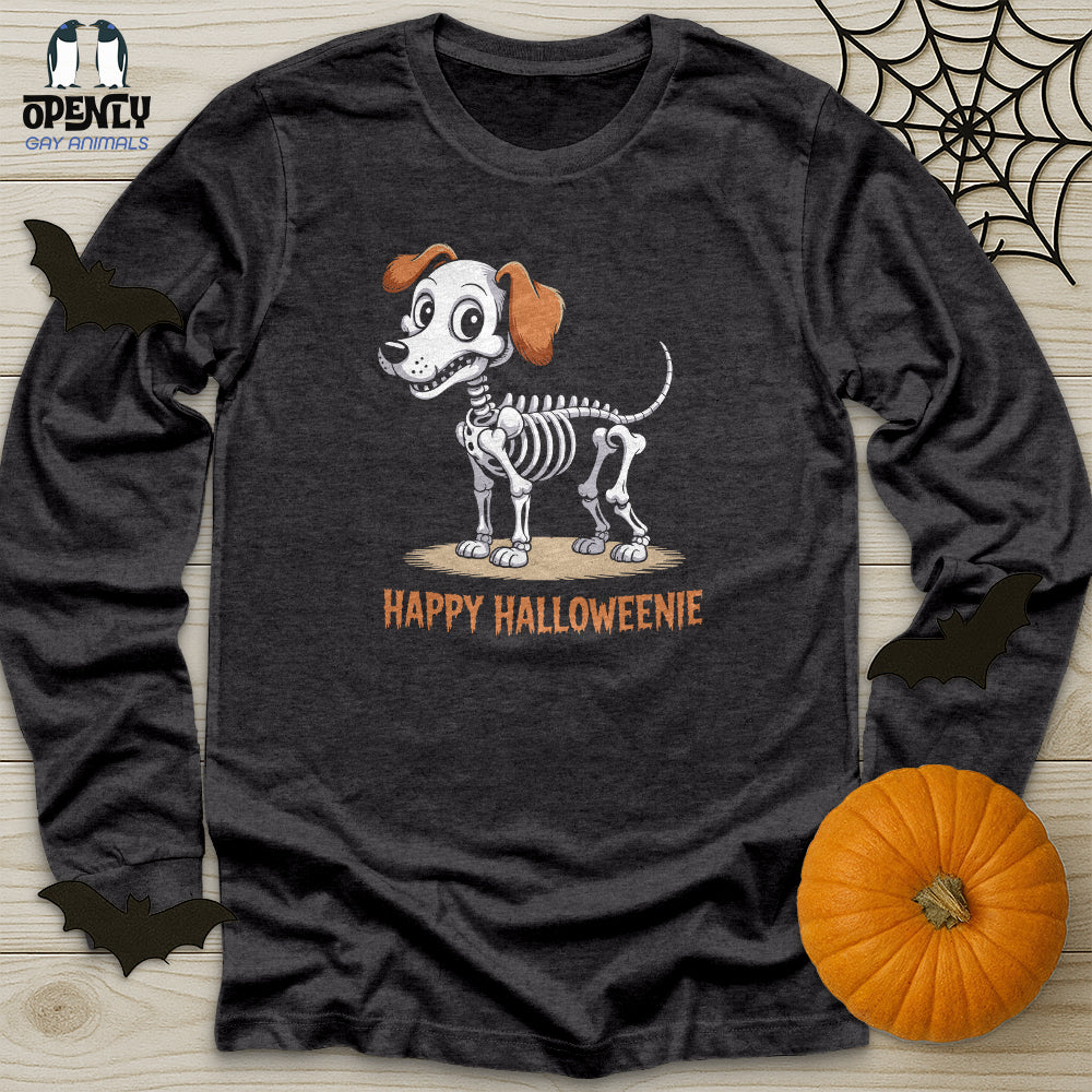 Happy Halloweenie Unisex Long Sleeve Tee
