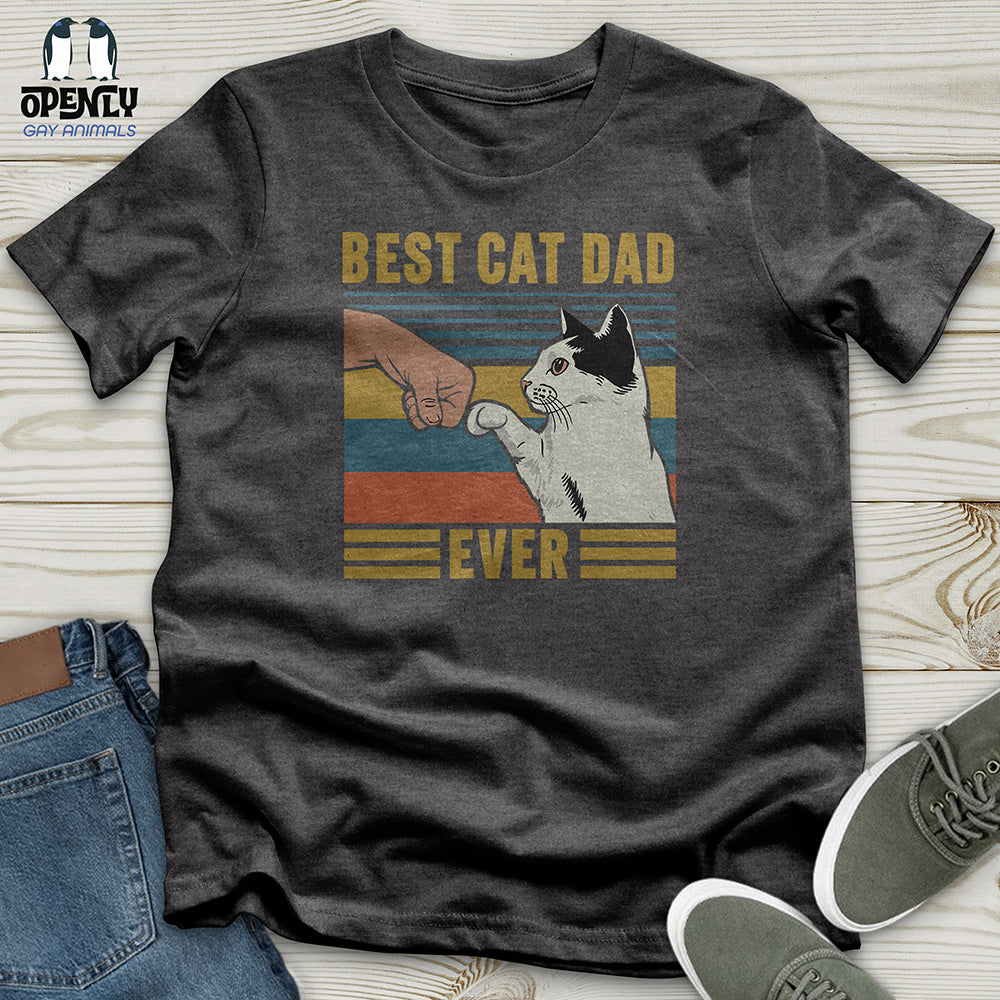 Best Cat Dad Ever Unisex t-shirt