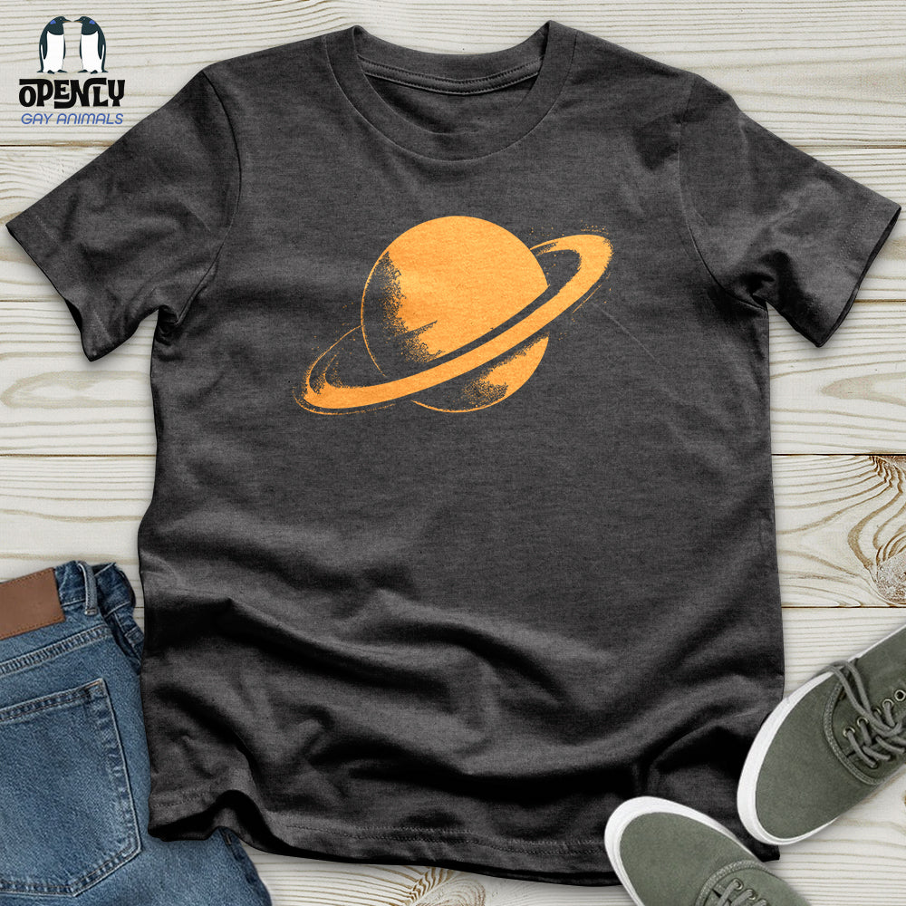 Saturn Planet With Rings Unisex T-Shirt