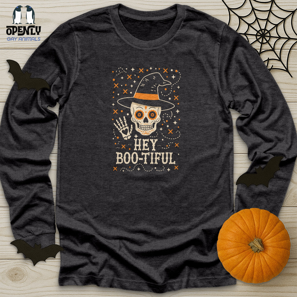 Hey Boo-tiful Unisex Long Sleeve Tee