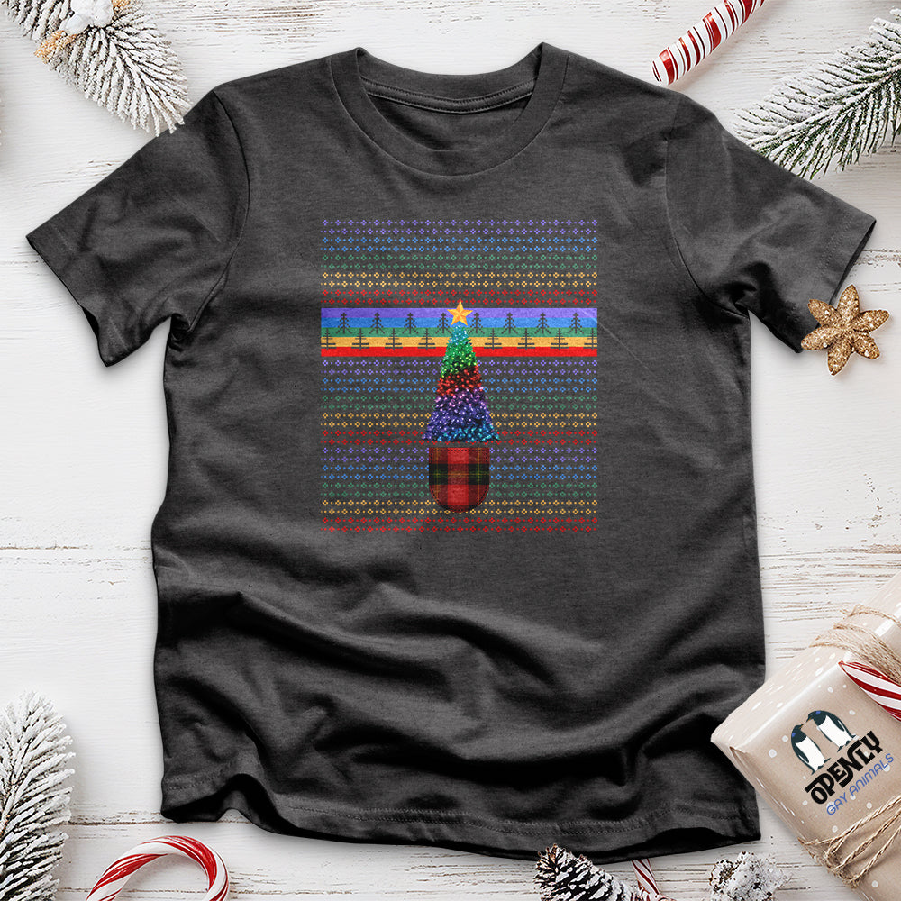 Colorful Christmas Tree Unisex T-Shirt