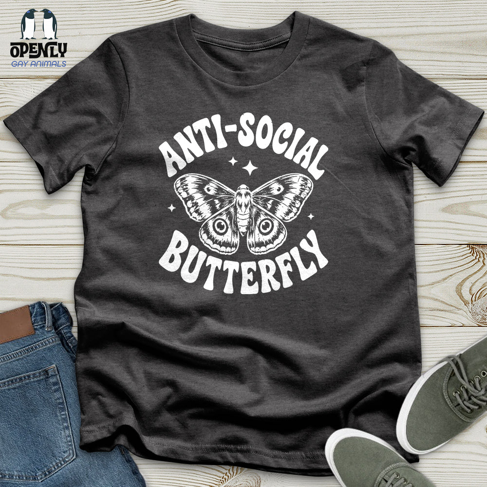 Anti-Social Butterfly Unisex T-Shirt