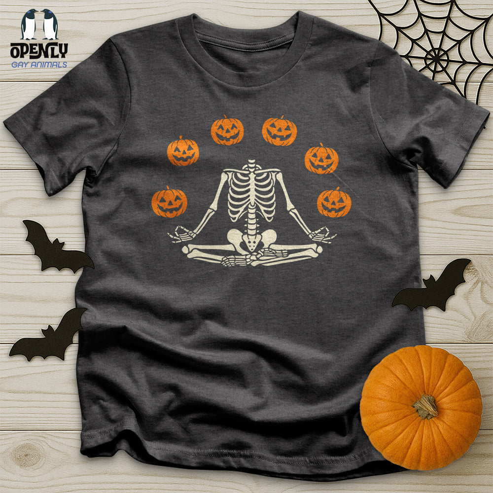 Pumpkin Skeleton Unisex T-Shirt