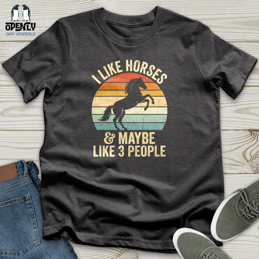 I Like Horses Unisex T-Shirt