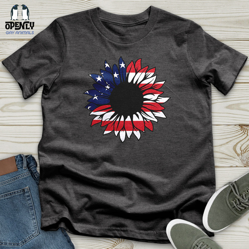 USA Sunflower Unisex T-Shirt