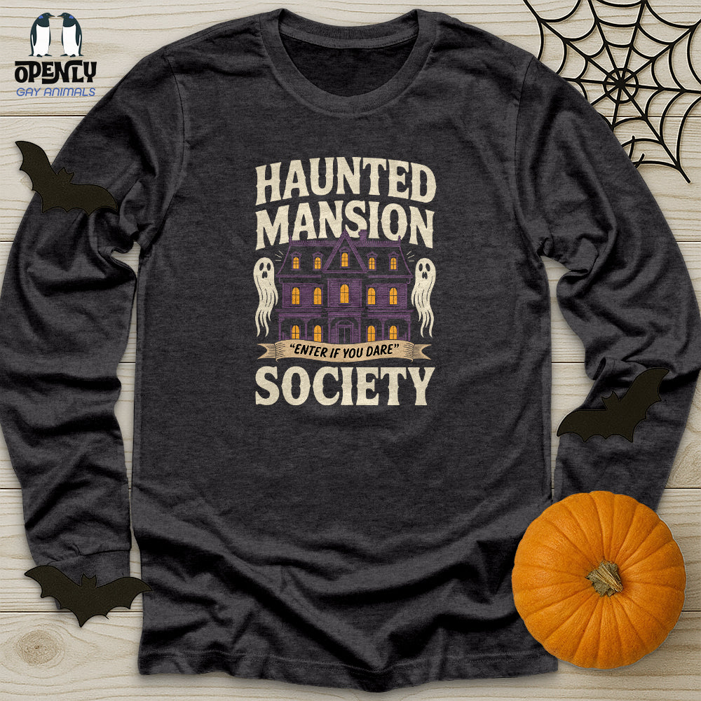Haunted Mansion Unisex Long Sleeve Tee