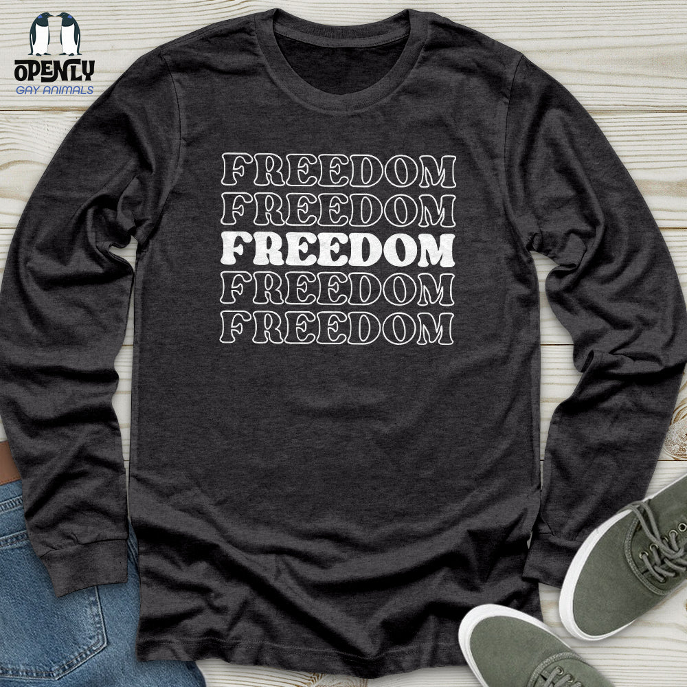 Freedom Unisex Long Sleeve Tee