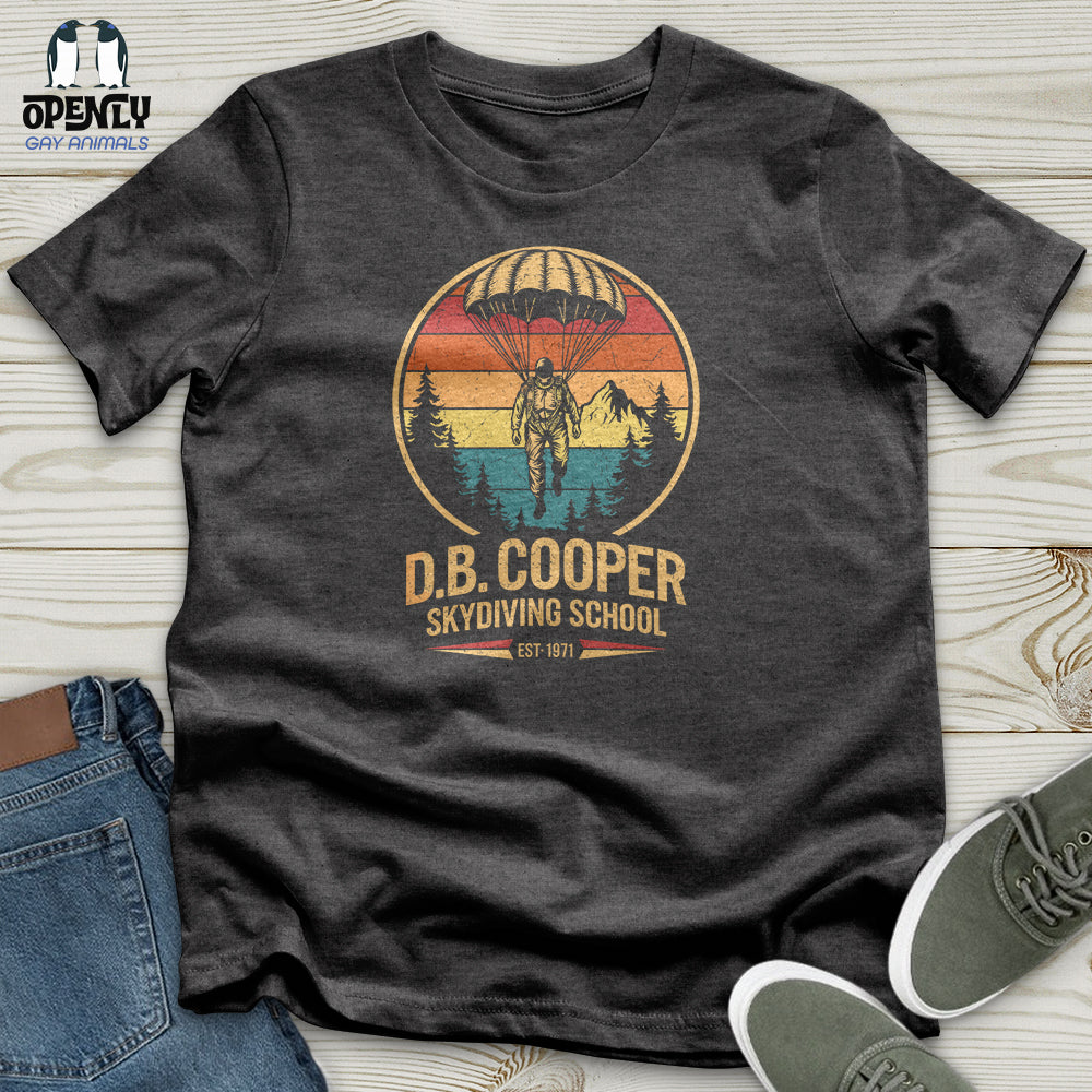 DB Cooper Skydiving School Unisex T-Shirt