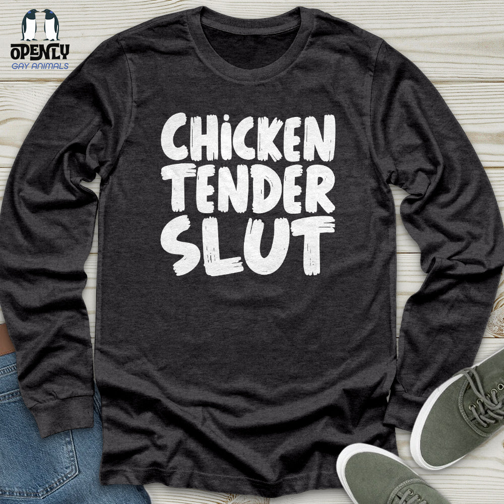 Chicken Tender Slut Unisex Long Sleeve Tee