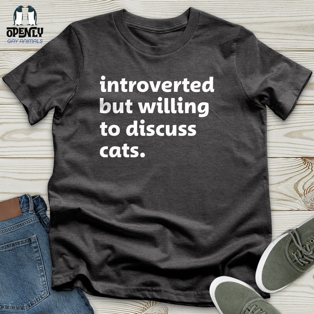 Introverted - White Unisex T-Shirt