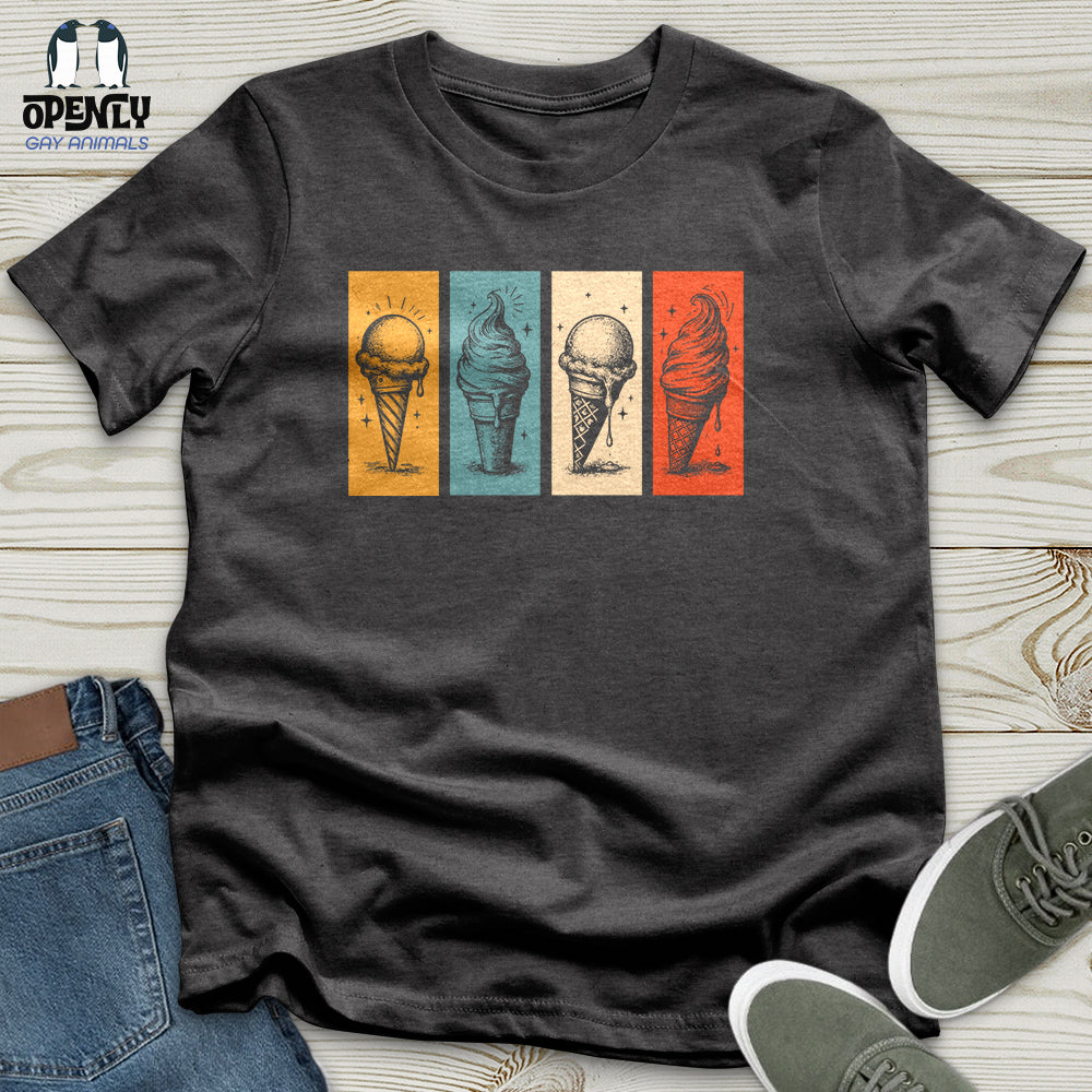Stained Glass Ice-Cream Unisex T-Shirt