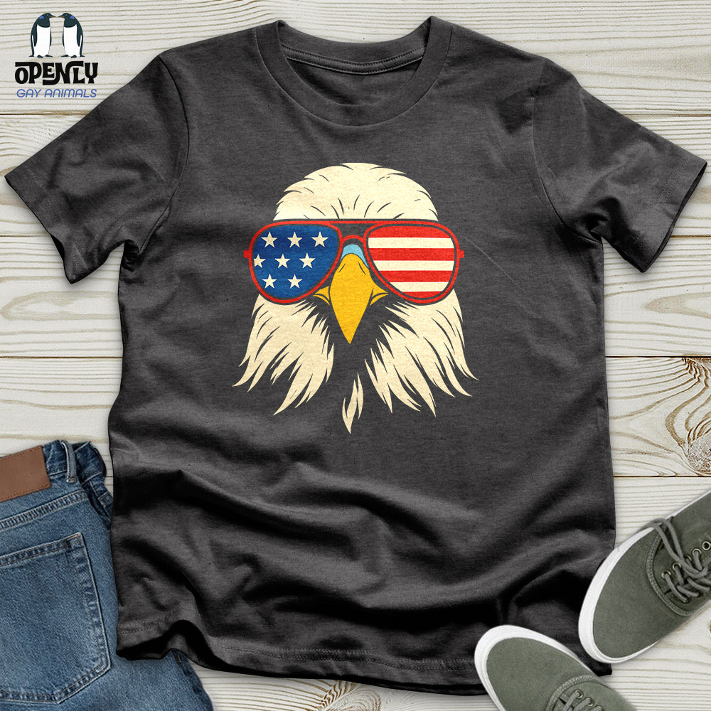 Magnetic American Flag Freedom Eagle USA Unisex T-Shirt