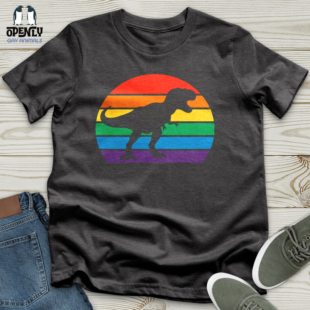 Rainbow Dinosaur T-Rex Unisex T-Shirt