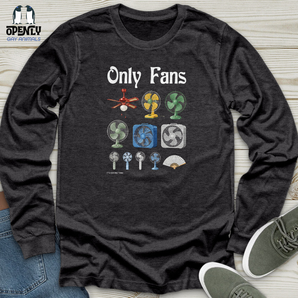 Only Fans It’s Coffee Time! Unisex Long Sleeve Tee