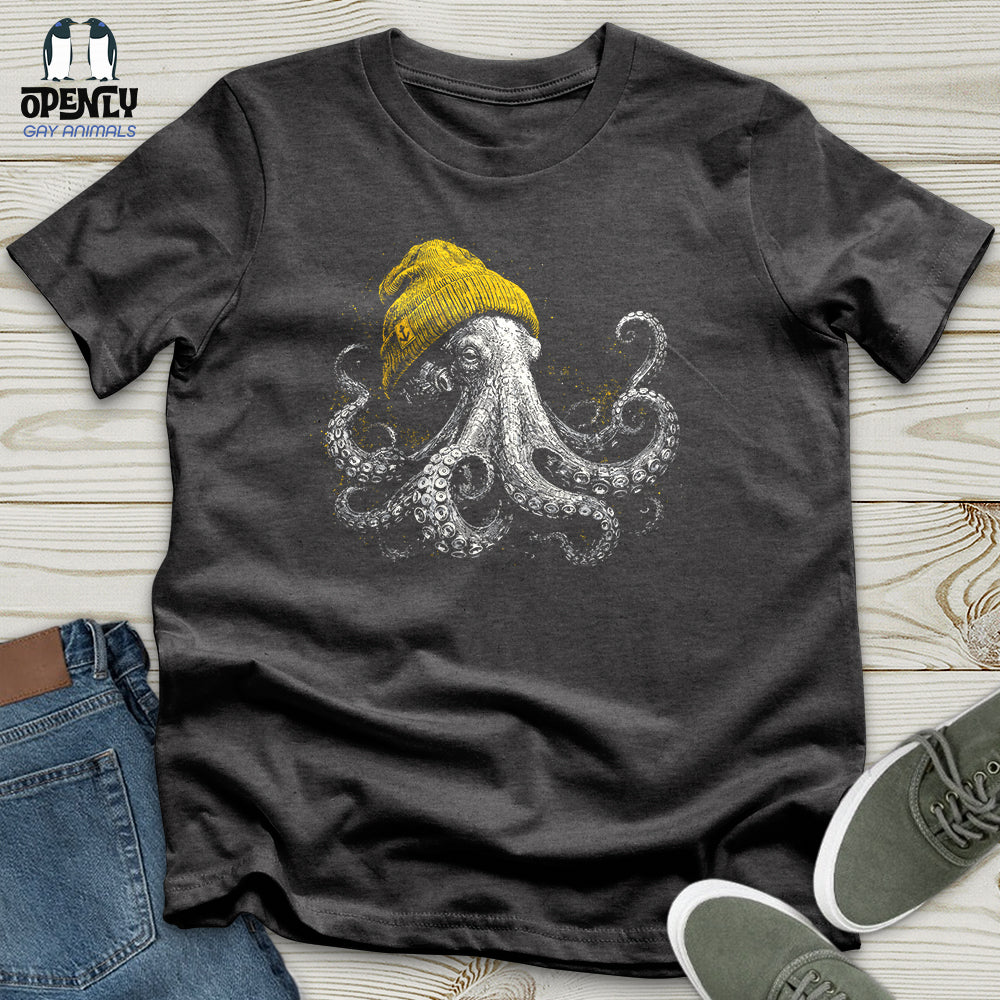 Winter Octopus Unisex T-Shirt