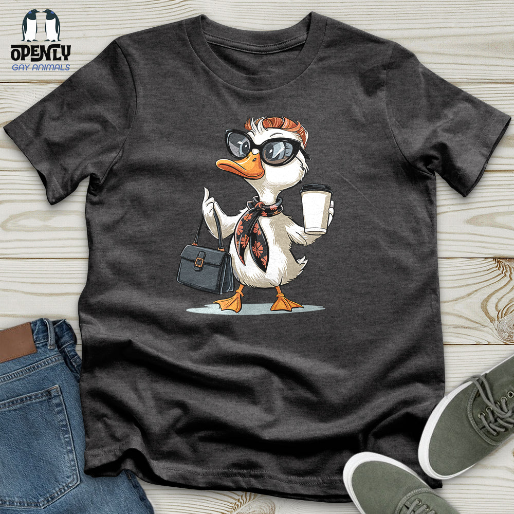 Fashionable Duck Unisex T-Shirt