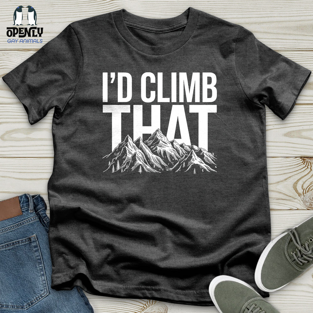 I'd Climb That Softstyle Tee