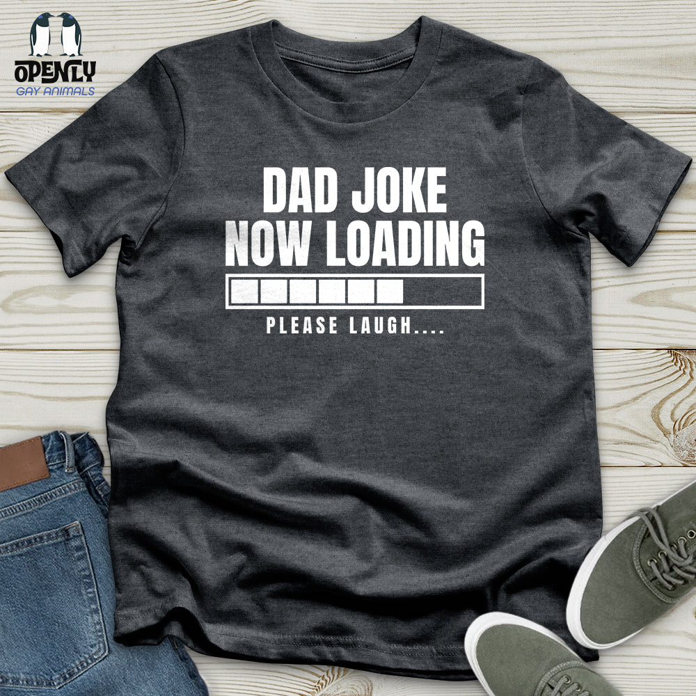Dad Joke Now Loading Softstyle Tee