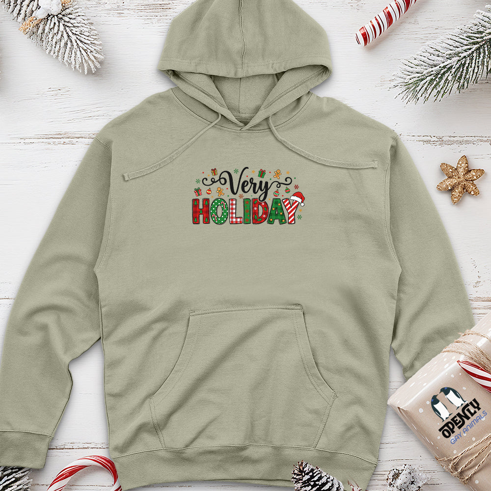 Very HOLIDAY Unisex Midweight Hoodie