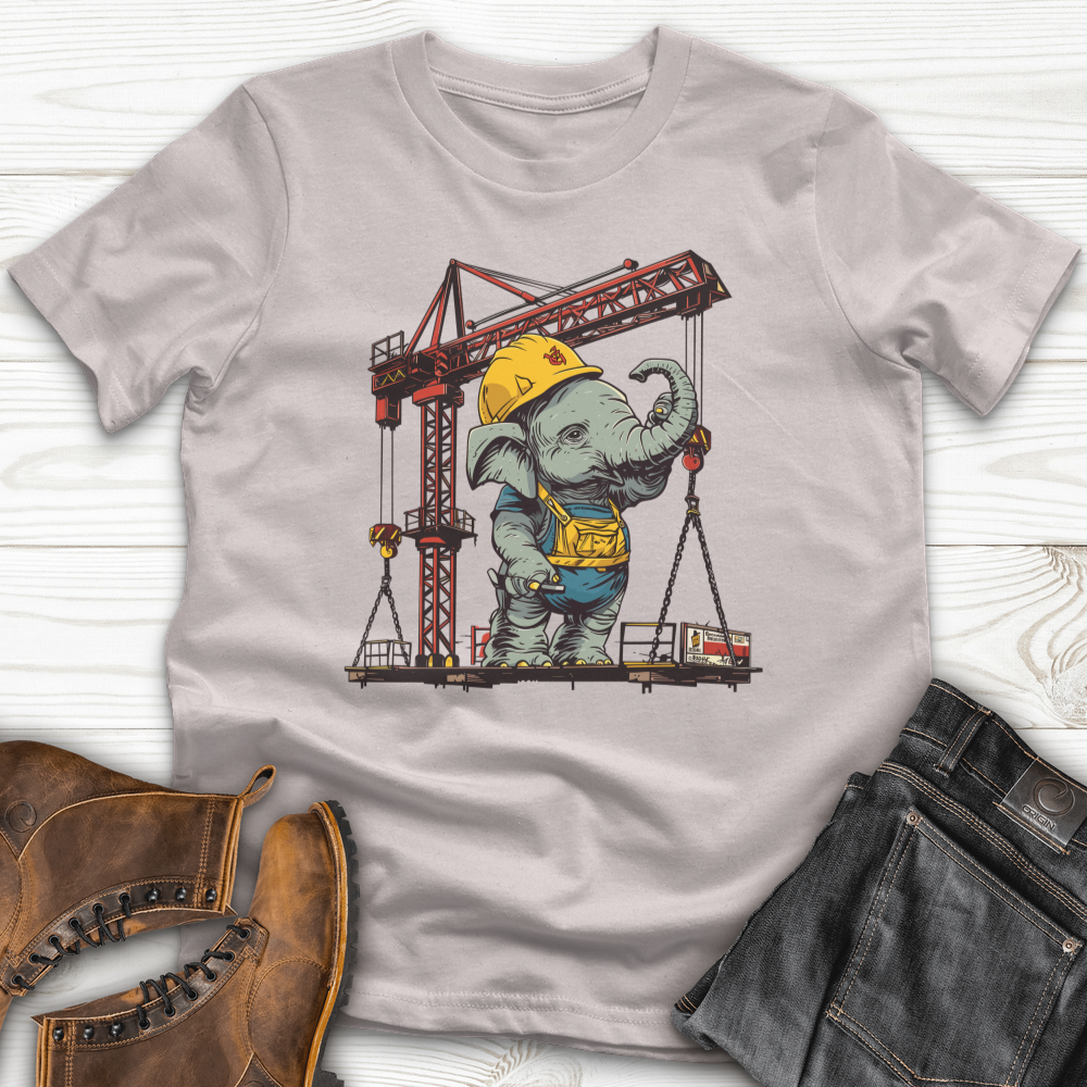 Elephant Construction Crew Softstyle Tee