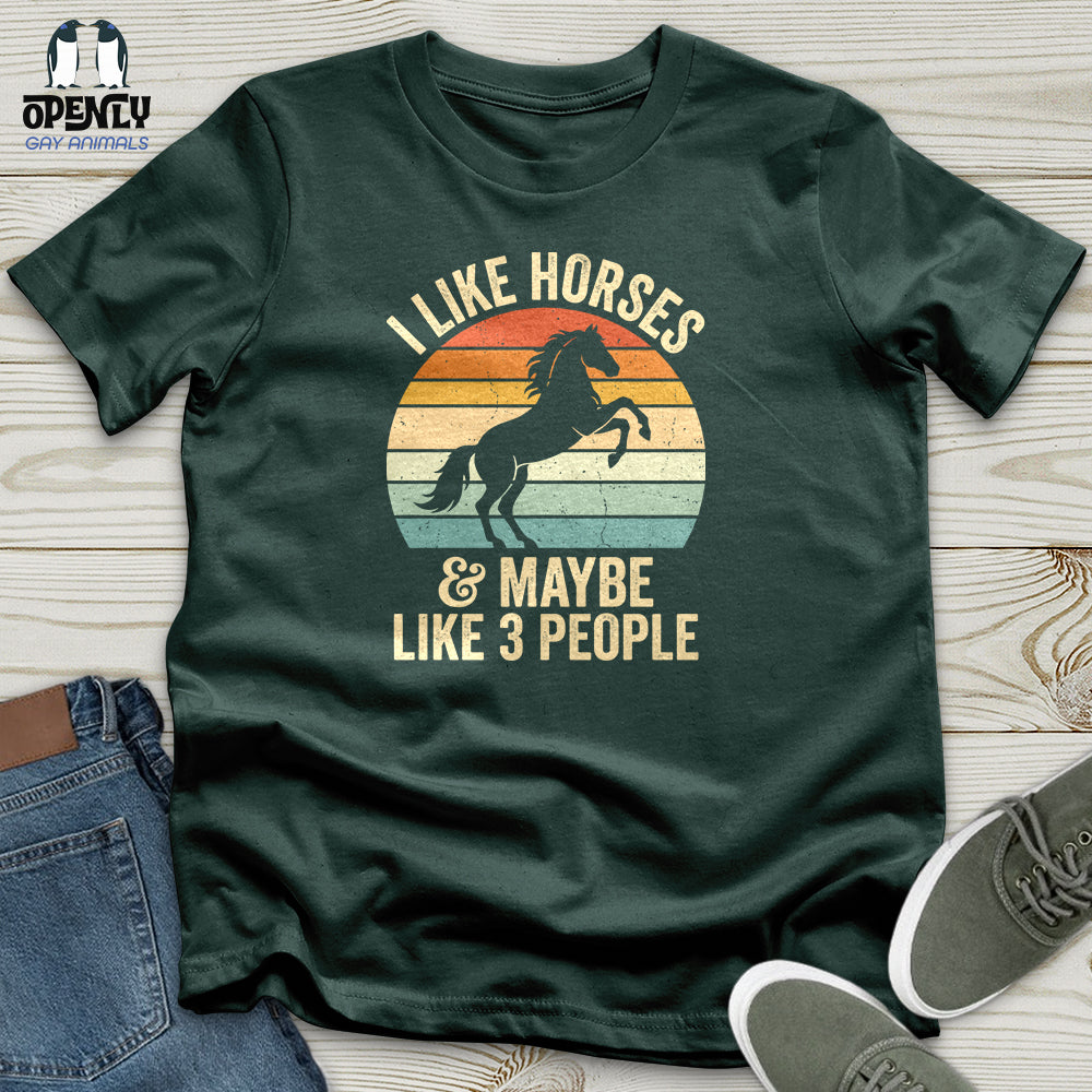I Like Horses Unisex T-Shirt