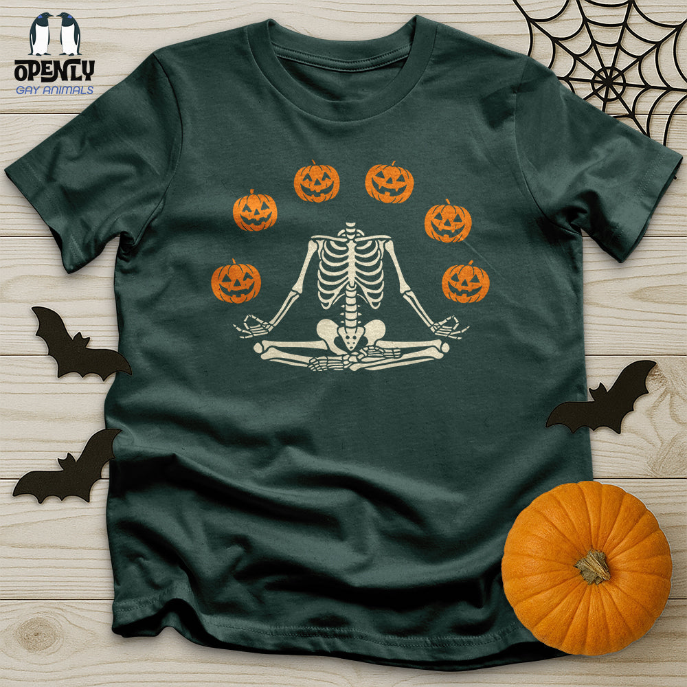 Pumpkin Skeleton Unisex T-Shirt