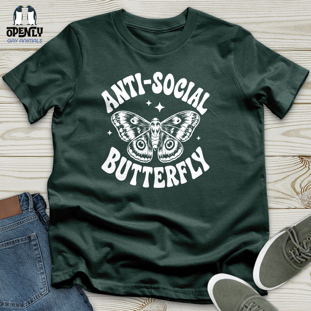 Anti-Social Butterfly Unisex T-Shirt