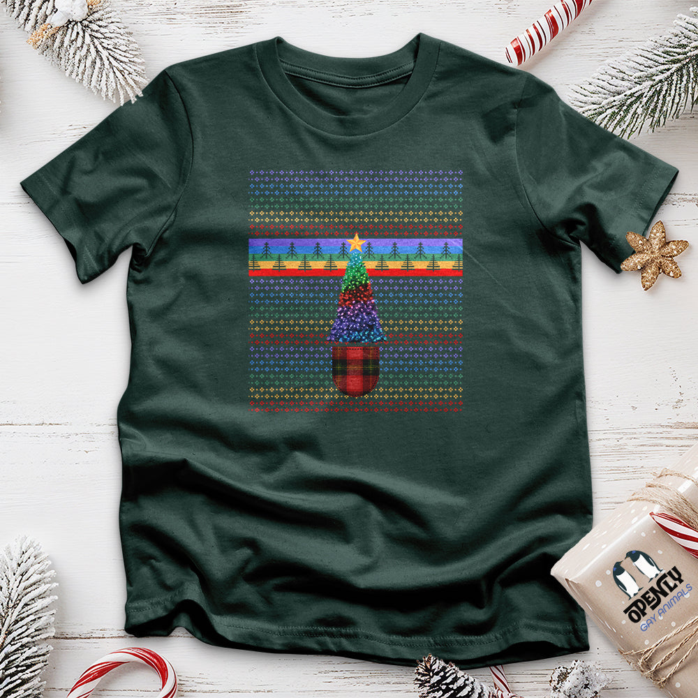 Colorful Christmas Tree Unisex T-Shirt