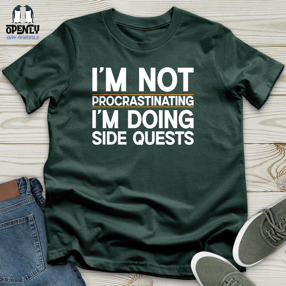 I’m Not Procrastinating I’m Doing Side Quests Unisex T-Shirt
