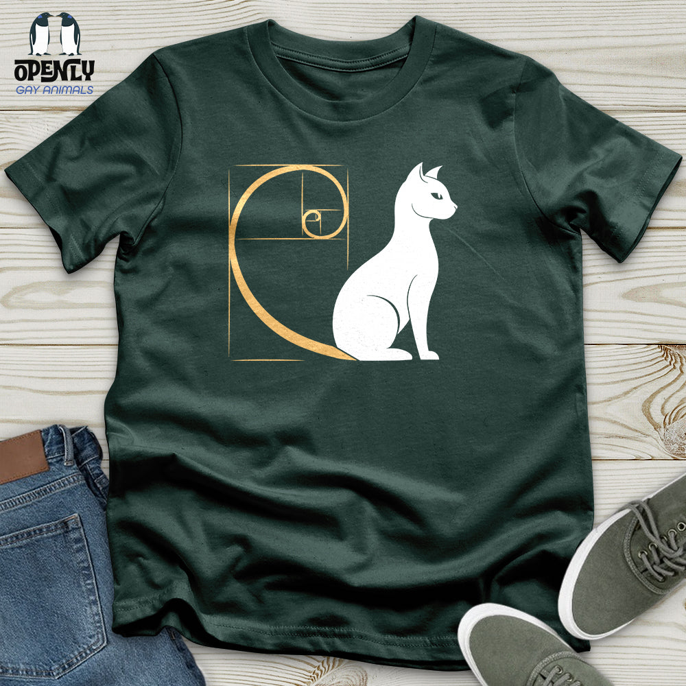 Spiral Cat Unisex T-Shirt