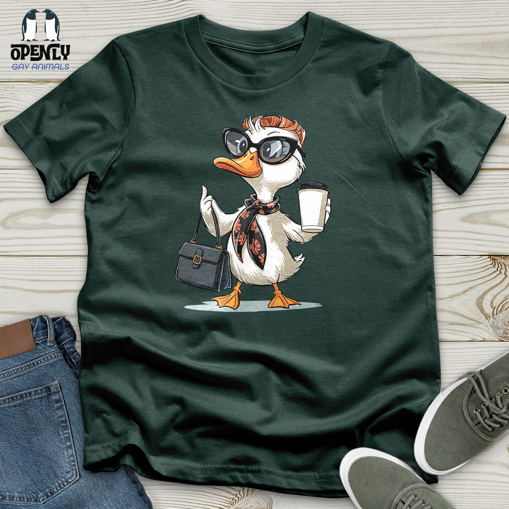 Fashionable Duck Unisex T-Shirt