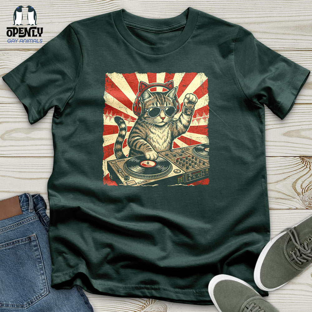 DJ Cat Unisex T-Shirt