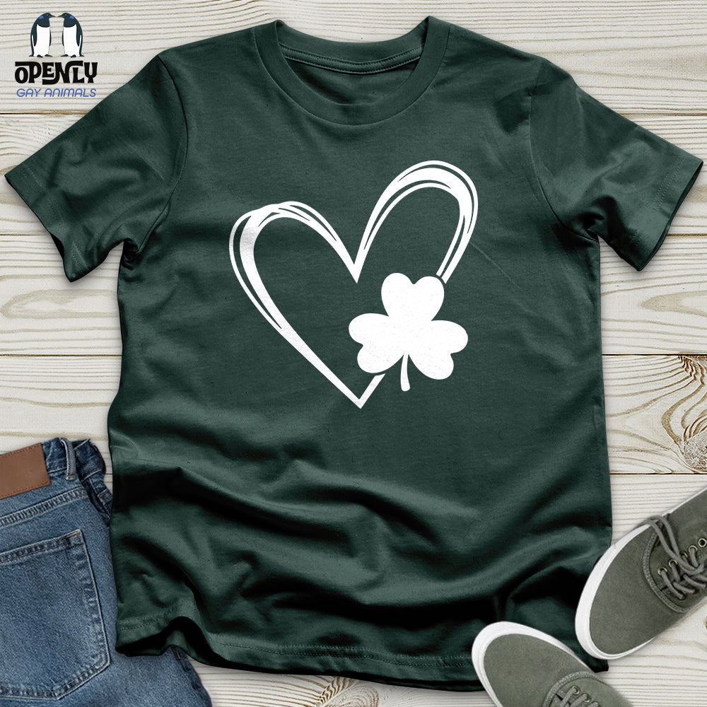 Shamrock Heart Unisex T-Shirt