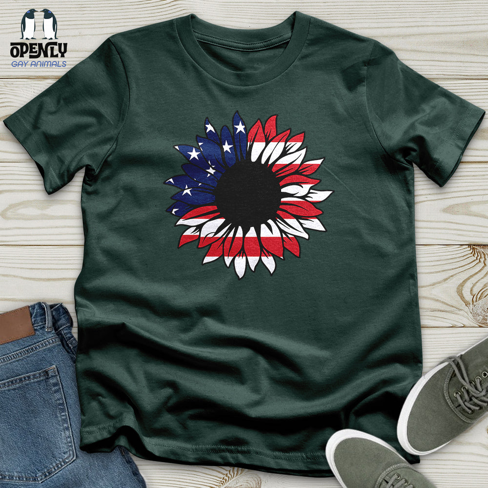 USA Sunflower Unisex T-Shirt