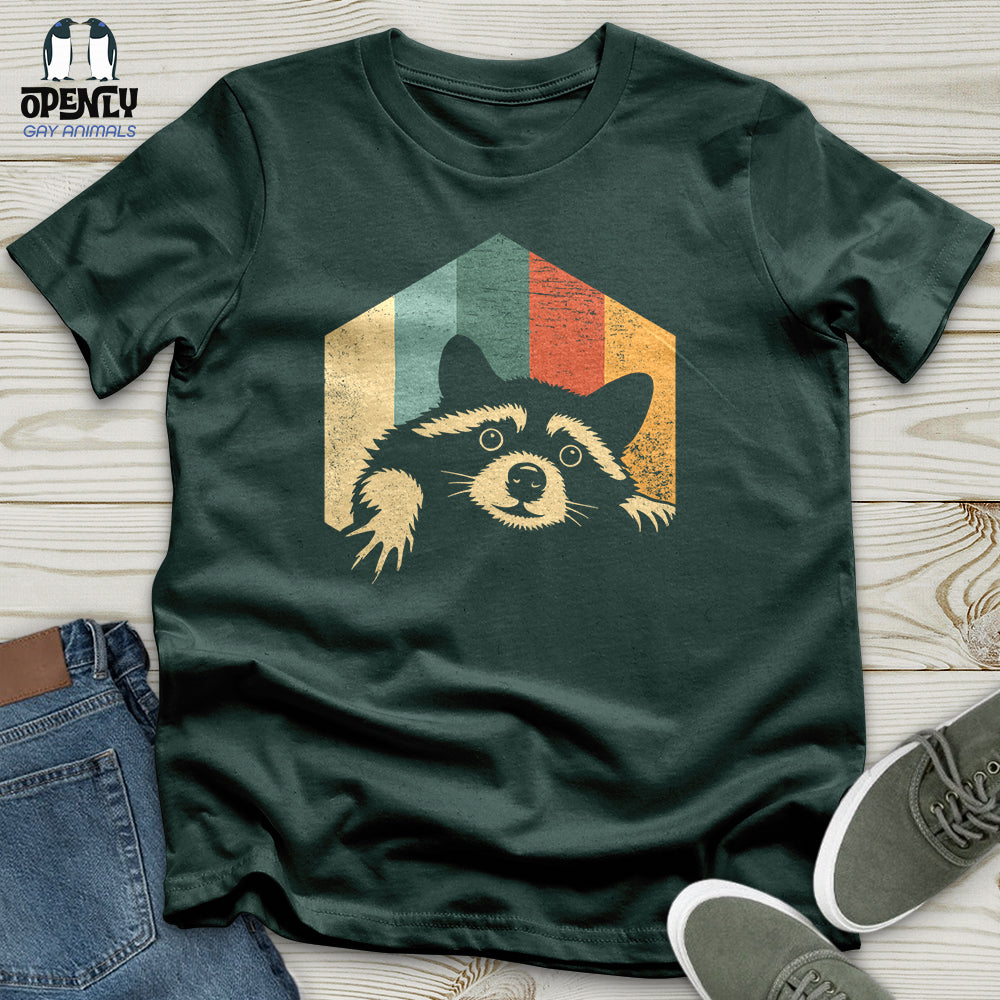 Retro Raccoon Unisex T-Shirt