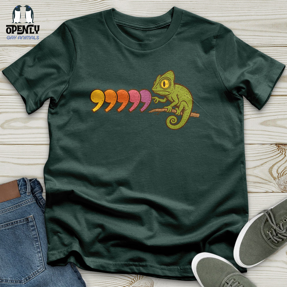 Comma Chameleon Unisex T-Shirt