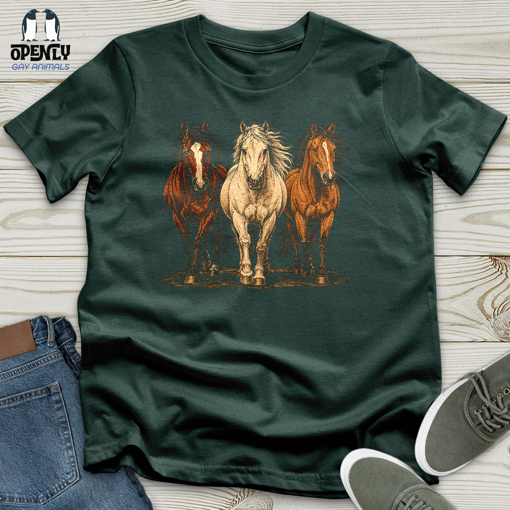 Horses Unisex T-Shirt
