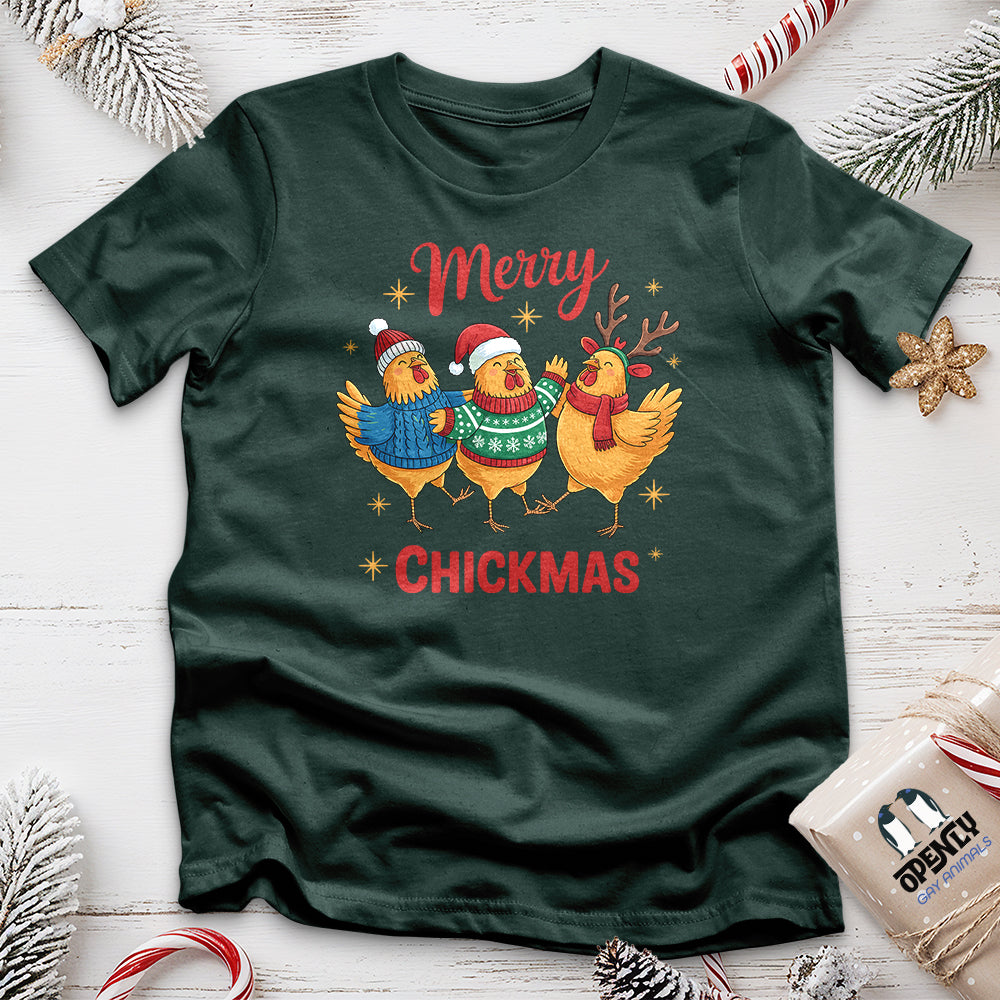 Merry Chickmas Unisex T-Shirt