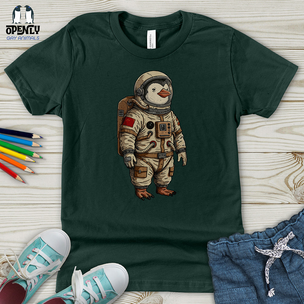 Penguin Astronaut Youth T-Shirt