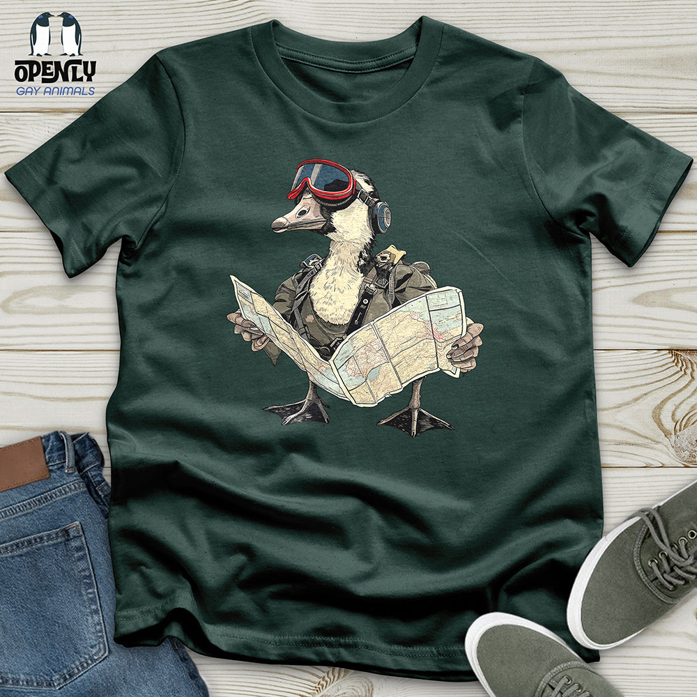 Aviator Duck Navigator Unisex t-shirt