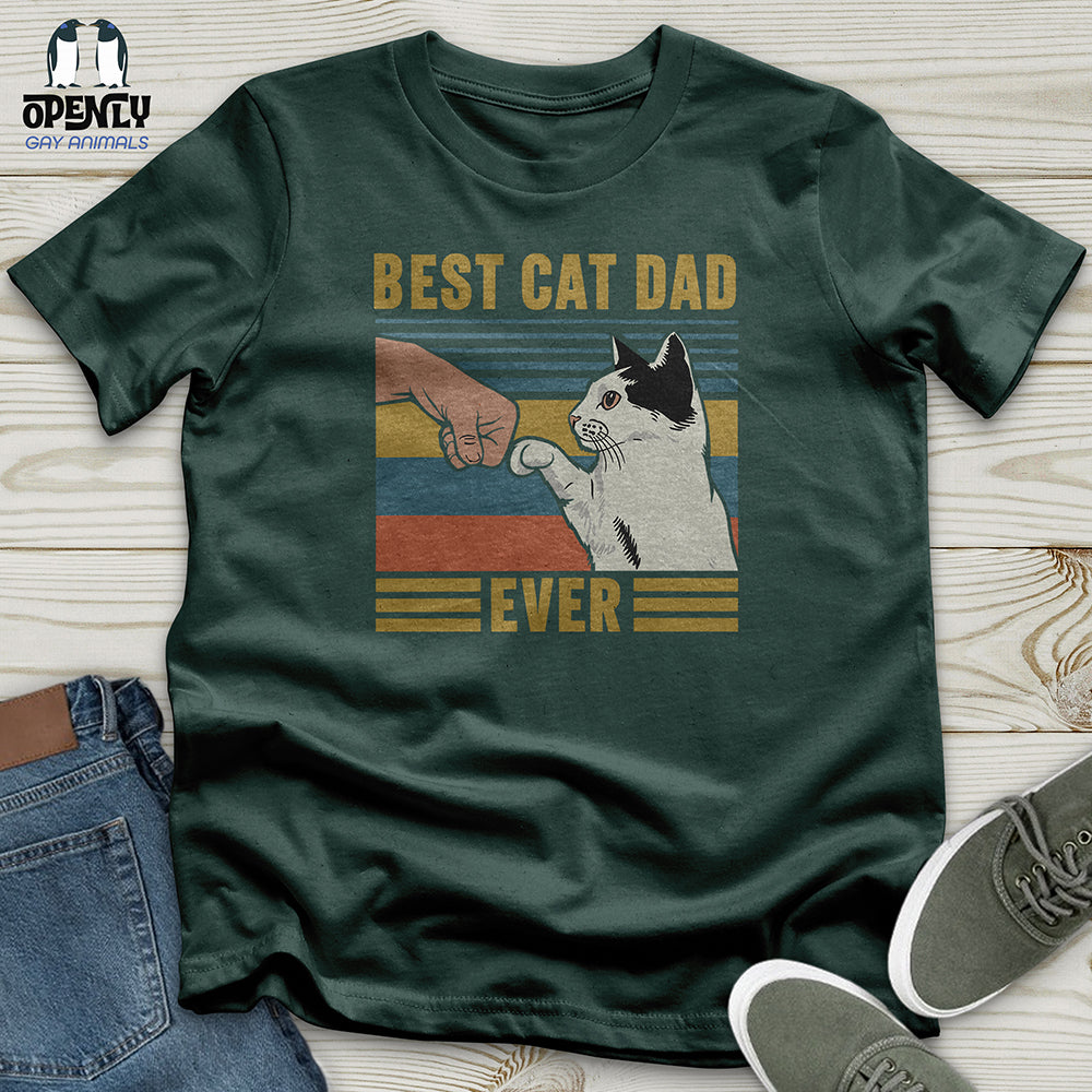 Best Cat Dad Ever Best Cat Dad Dad Kitten' Maglietta Uomo - Foto 5