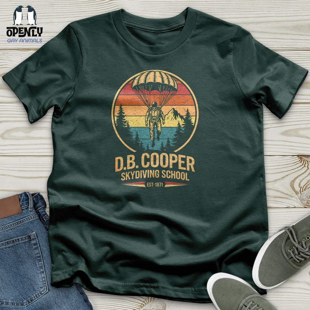 DB Cooper Skydiving School Unisex T-Shirt