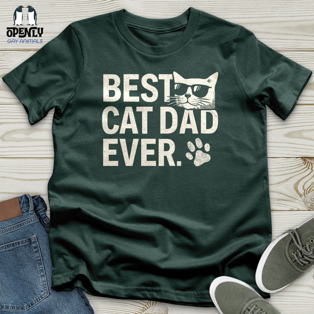 Best Cat Dad Ever Unisex T-Shirt