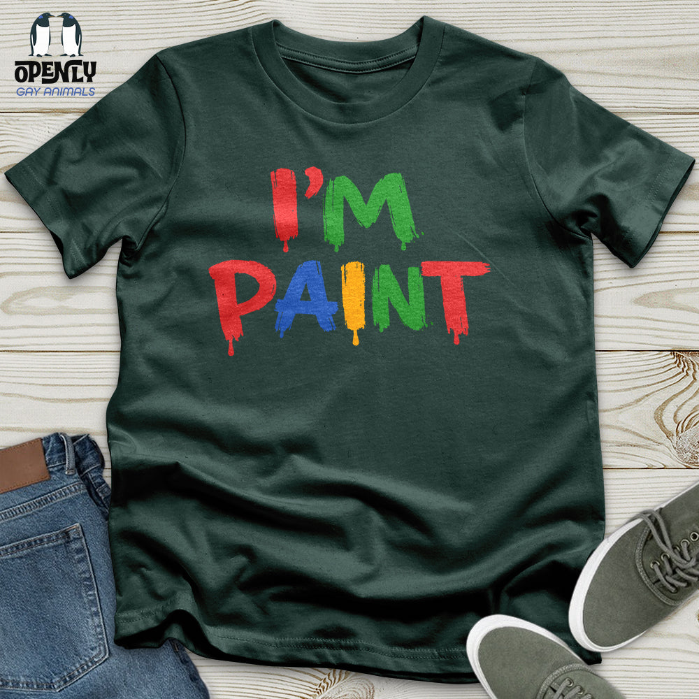 I'm Paint Female Couple T-Shirt