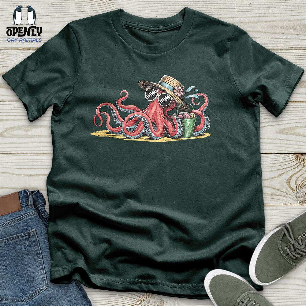 Beach Octopus Unisex T-Shirt