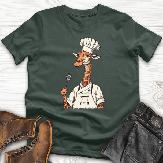 Giraffe Gourmet Chef Softstyle Tee