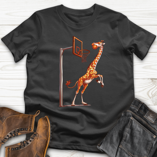 Giraffe Hoops Slam Softstyle Tee