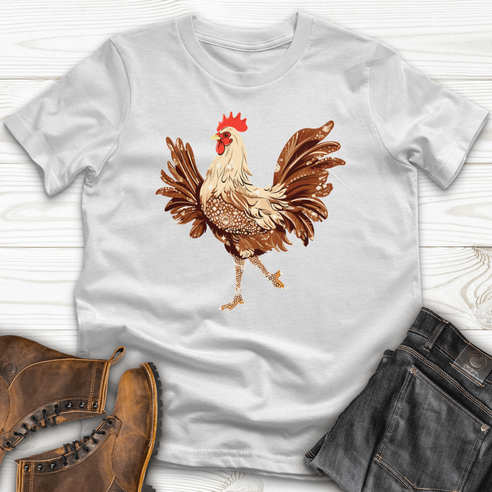 Glamorous Rooster Sparkle Softstyle Tee